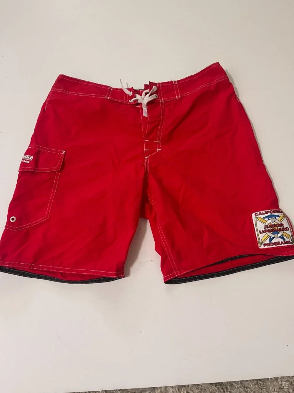 Original Watermen California Junior Lifeguard Board Shorts Size 30